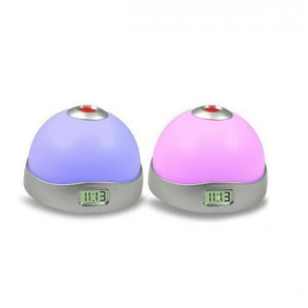 Ceas digital multicolor cu alarma si proiectie ora pe tavan - Articole Casa