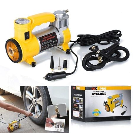 Compresor auto Cyclone DS-20 12 V 35 l / min 150 PSI - Articole Auto si Moto