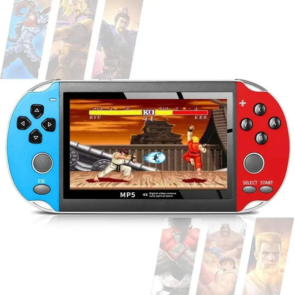 Consola Retro Portabila cu 1000 de Jocuri X7 Display 4.3 inch