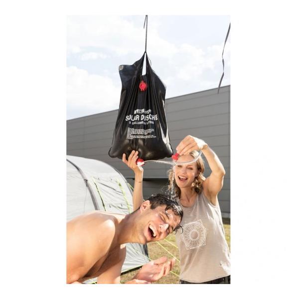 Dus Portabil pentru Camping cu Incalzire Solara si Furtun cu Robinet 20L Articole Casa