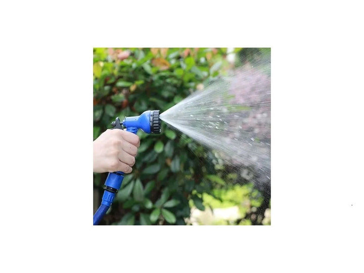 Furtun Extensibil de Gradina de 45 Metri + Accesoriu pentru Stropit - Articole Gradina