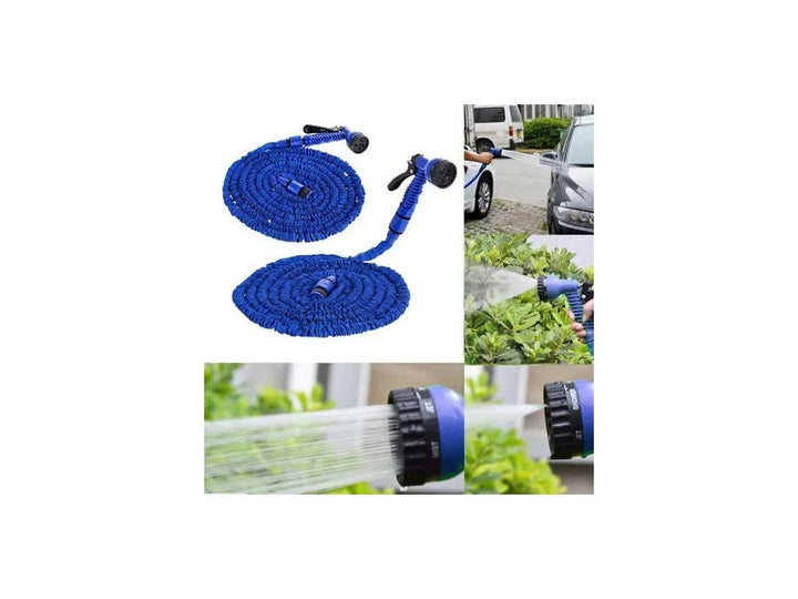 Furtun Extensibil de Gradina de 45 Metri + Accesoriu pentru Stropit - Articole Gradina