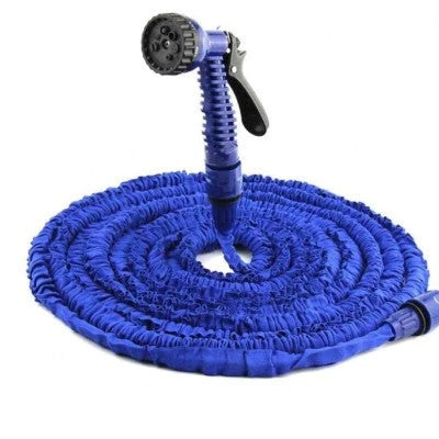 Furtun Extensibil pentru Gradina Lungime 30 m Aparat de Udat Inclus + Irigator Ghivece Articole Gradina