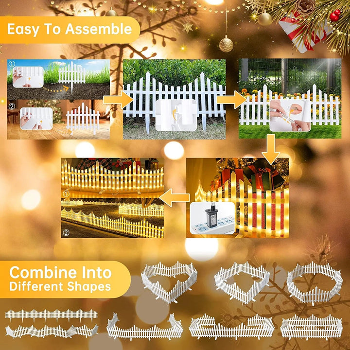 Gardulet decorativ lumina LED 300 cm - Sarbatori Iarna