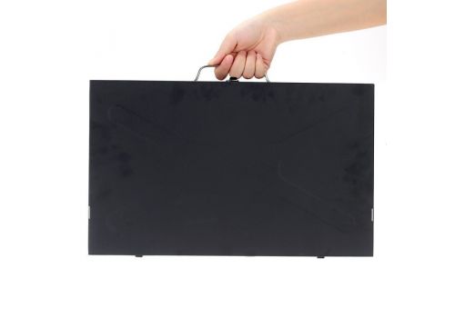 Gratar grill pliabil si portabil tip valiza cu accesorii incluse - Articole Gradina