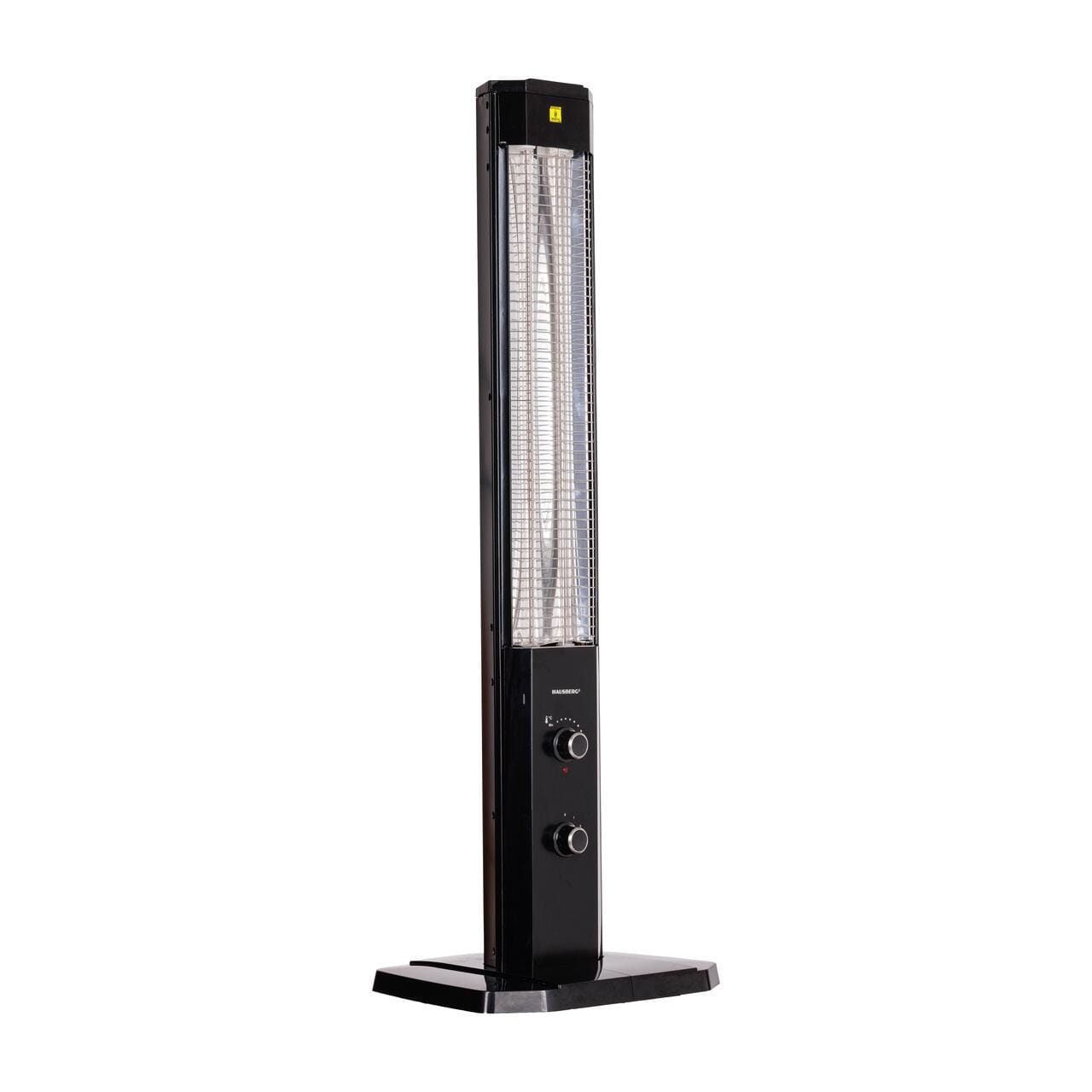 Radiator Electric Hausberg HB-8560 2300W Termostat Reglabil Lampa de semnalizare pentru 3 pozitii Negru