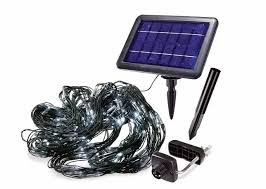 Instalatie 100 LED pentru exterior cu incarcare solara - Lampi Solare