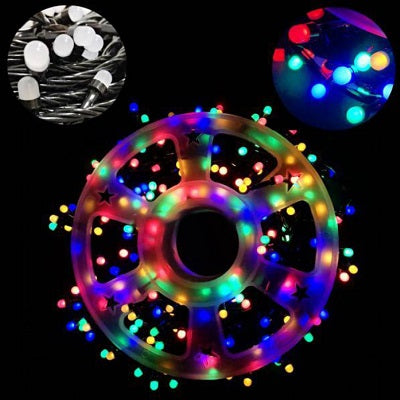 Instalatie de Craciun tip liniara alimentare 220V pentru exterior 1000 led-uri 100m - Sarbatori Iarna