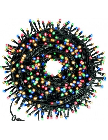 Instalatie de Craciun tip liniara alimentare 220V pentru exterior 1000 led-uri 100m - Sarbatori Iarna