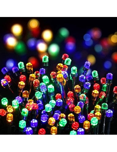 Instalatie de Craciun tip liniara alimentare 220V pentru exterior 1000 led-uri 100m - Sarbatori Iarna