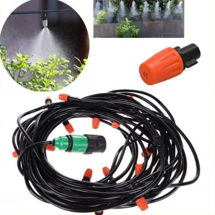 Kit racire terasa cu vapori de apa. Sistem racire cu ceata pentru terasa. 10 M - Articole Gradina