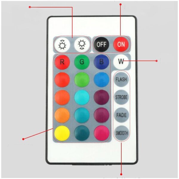 Lampa LED RGB 36W cu boxa bluetooth senzor muzica si telecomanda Articole Iluminat