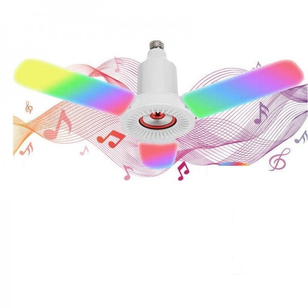 Lampa LED RGB 36W cu boxa bluetooth senzor muzica si telecomanda Articole Iluminat