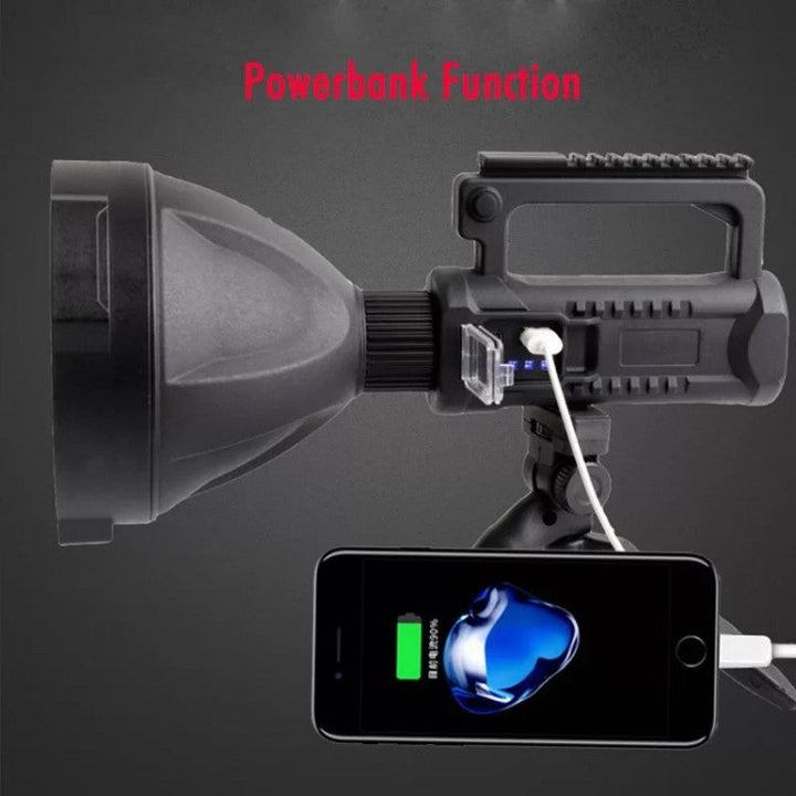 Lanterna cu 4 moduri de iluminare micro USB functie de baterie externa trepied Inclus 27 cm - Articole Iluminat