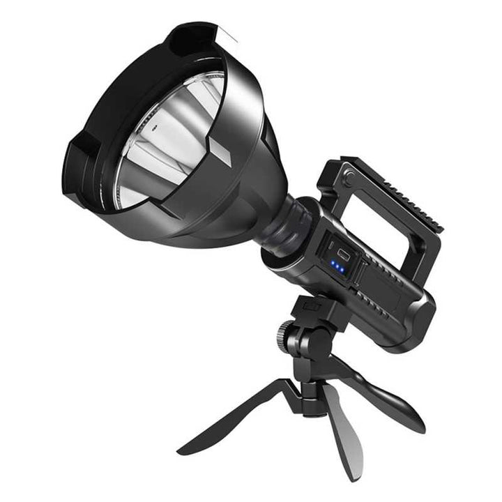 Lanterna cu 4 moduri de iluminare micro USB functie de baterie externa trepied Inclus 27 cm - Articole Iluminat