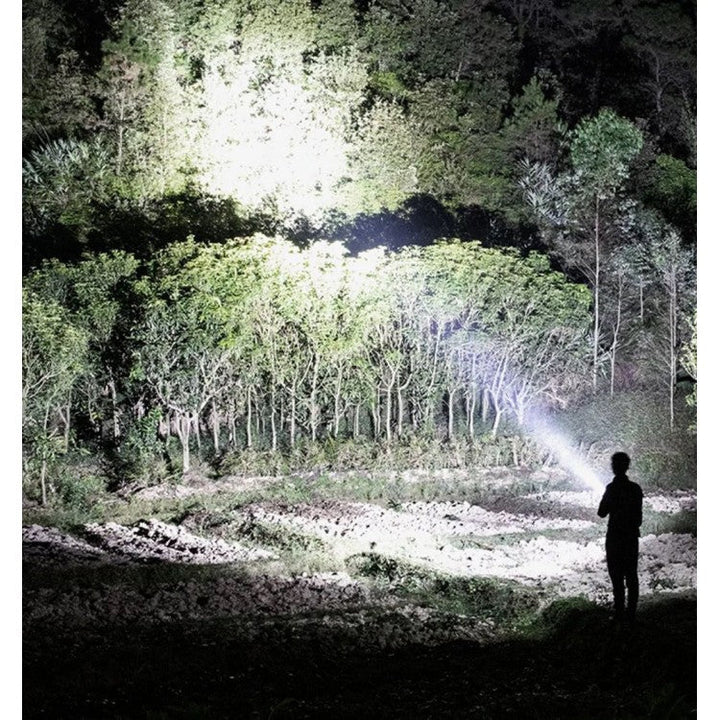 Lanterna cu 4 moduri de iluminare micro USB functie de baterie externa trepied Inclus 27 cm - Articole Iluminat