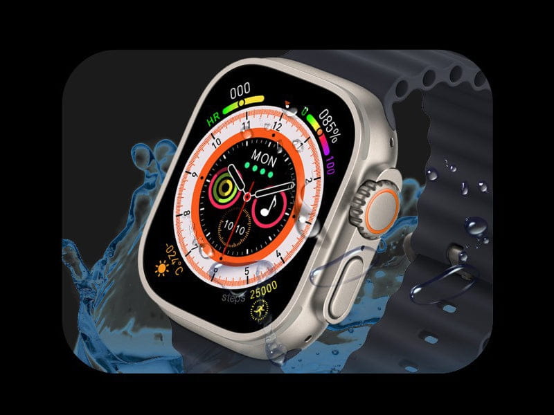 Ceas inteligent SmartWachPlus compatibilitate pentru orice model, rezistent la apă și display vibrant