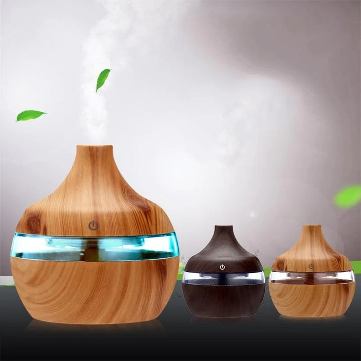 Lichidare de Stoc! 1 + 1 Difuzor pentru Aromaterapie + Cadou 24 de Uleiuri Esentiale - Lichidare de Stoc