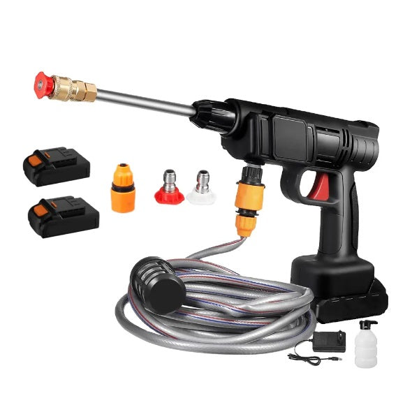 Lichidare de Stoc! Kit Aparat de spalat electric cu presiune cu rezervor pentru detergent 2 acumulatori 48 V