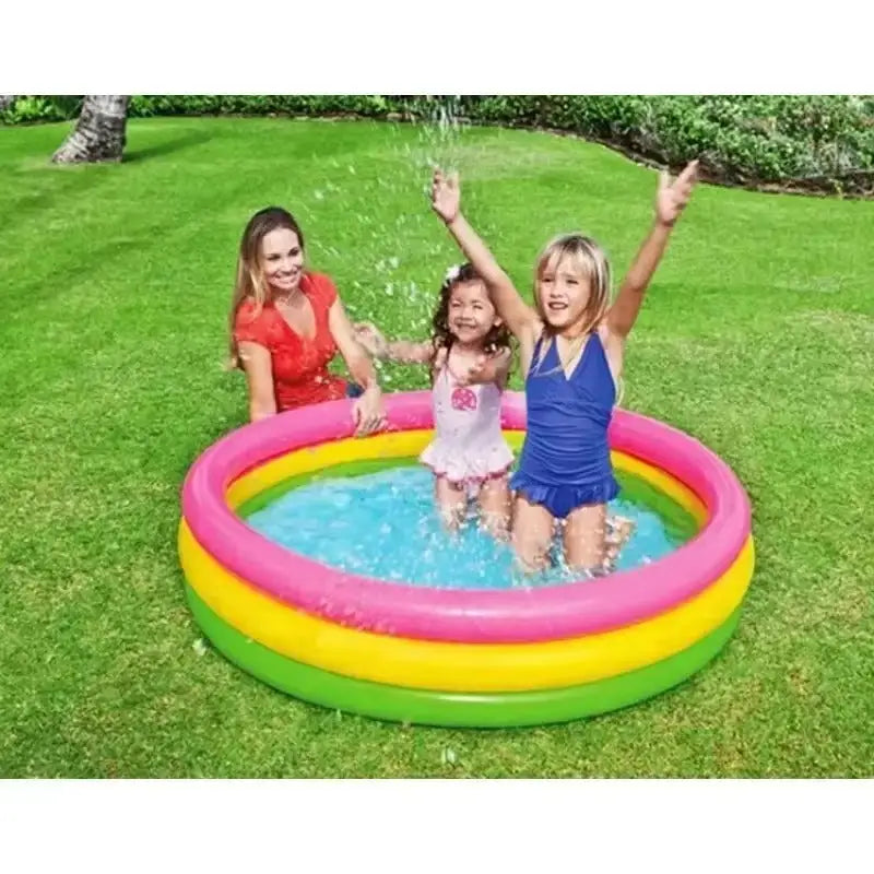 Piscină gonflabilă pentru copii ideală pentru curte sau outdoor, 86x25 cm