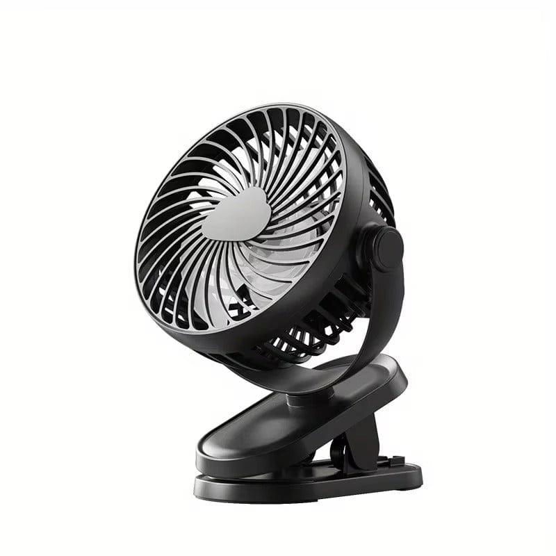 Ventilator LI Silentios portabil cu clip, ideal pentru racoare oriunde, mini ventilator.