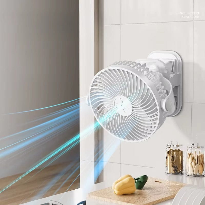 Ventilator LI Silentios pentru racoare oriunde, mini ventilator portabil cu flux direcțional