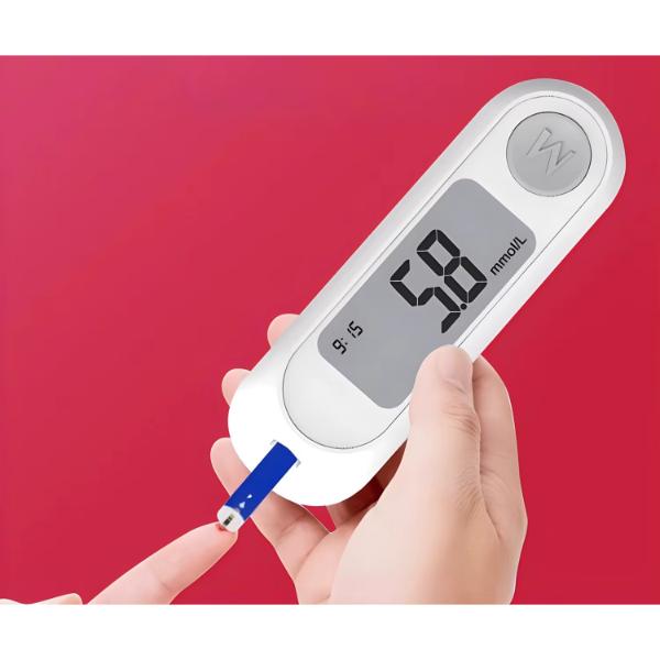 Glucometru – Aparat Digital Masurare Glicemie Afisaj LCD Test Rapid Glicemie Sistem Monitorizare Diabet Utilizare Acasa