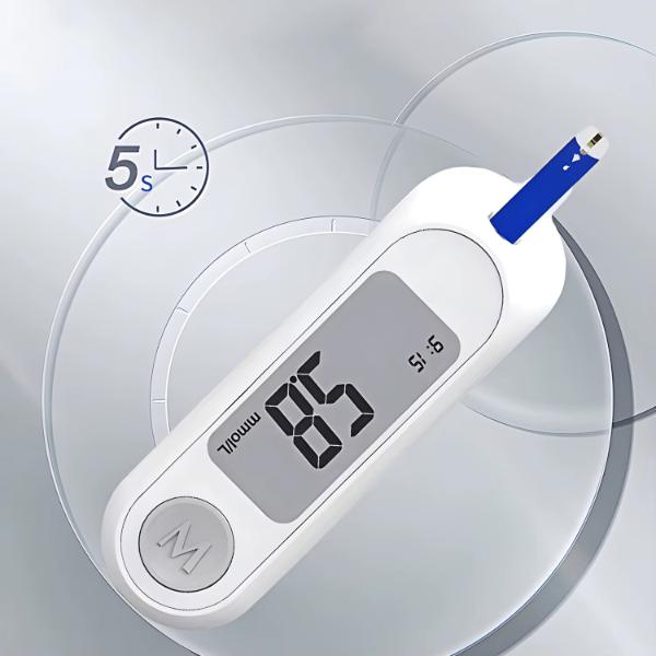 Glucometru – Aparat Digital Masurare Glicemie Afisaj LCD Test Rapid Glicemie Sistem Monitorizare Diabet Utilizare Acasa