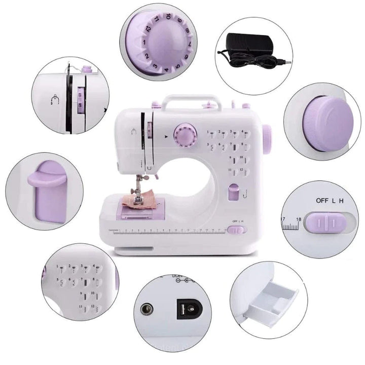 Masina de Cusut Sew Simple K1127 Alb - Articole Casa