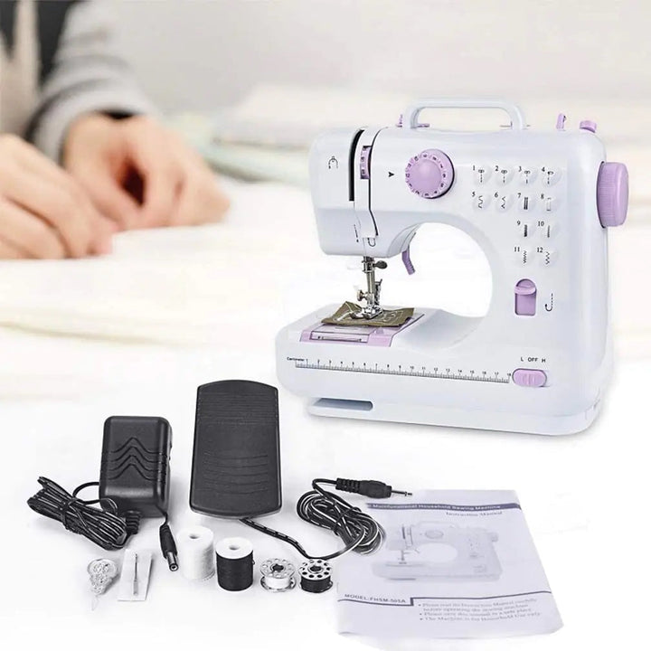 Masina de Cusut Sew Simple K1127 Alb - Articole Casa