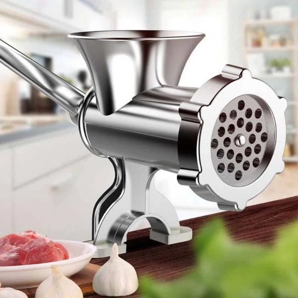 Masina Manuala de Tocat Carne din Aluminiu Marimea 8