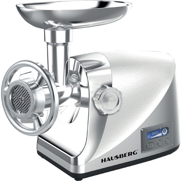 Masina tocat Hausberg HB-3455 3500W 2Kg/min Impingator legume Carcasa aluminiu Motor cupru