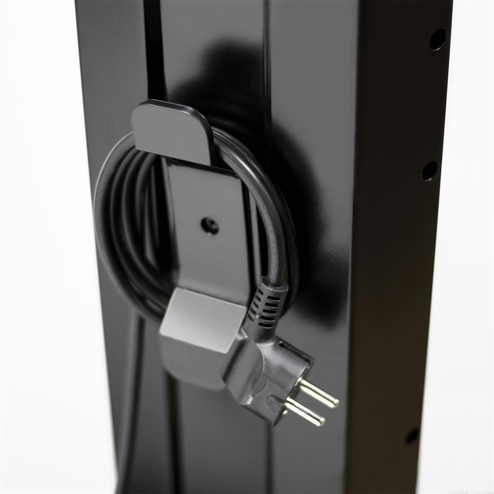 Cablu electric negru cu stecher european, pentru KUMTEL MH1200, electric turn siguranta