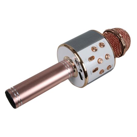 Microfon Karaoke Wireless Bluetooth WS 858 Electronice si Gadgeturi