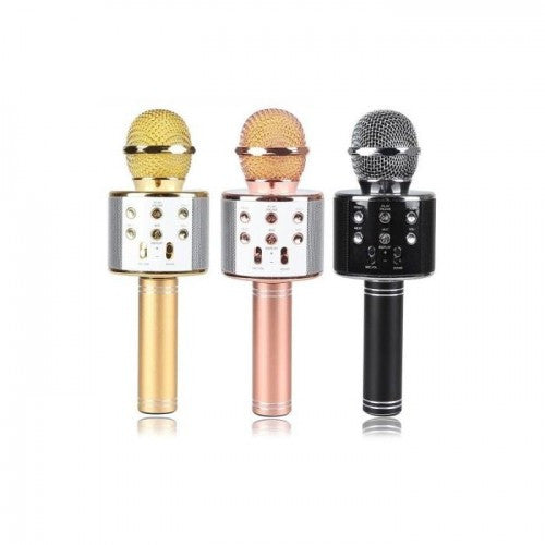 Microfon Karaoke Wireless Bluetooth WS 858 Electronice si Gadgeturi