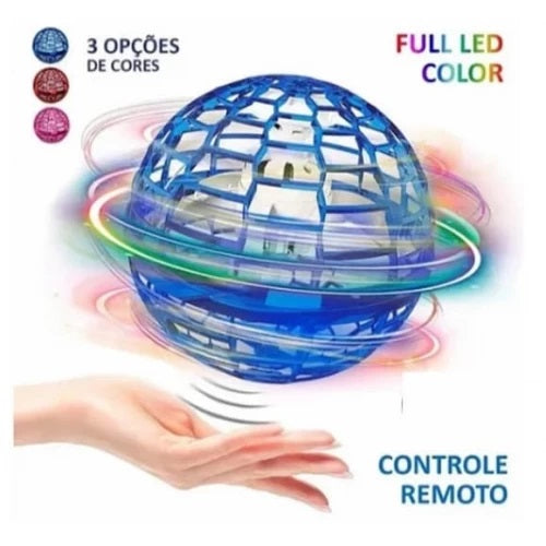 Minge zburatoare tip drona lumini LED incarcare USB cu controller