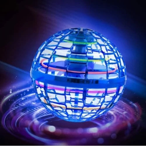 Minge zburatoare tip drona lumini LED incarcare USB cu controller