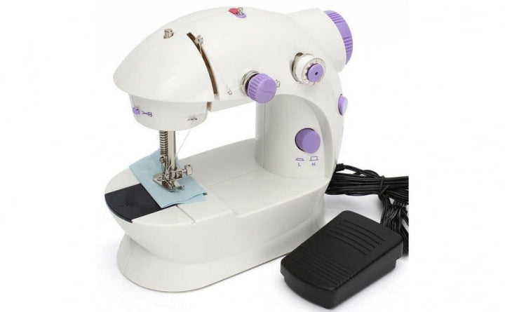 Mini masina de cusut electrica cu pedala + Accesorii - Electronice si Gadgeturi