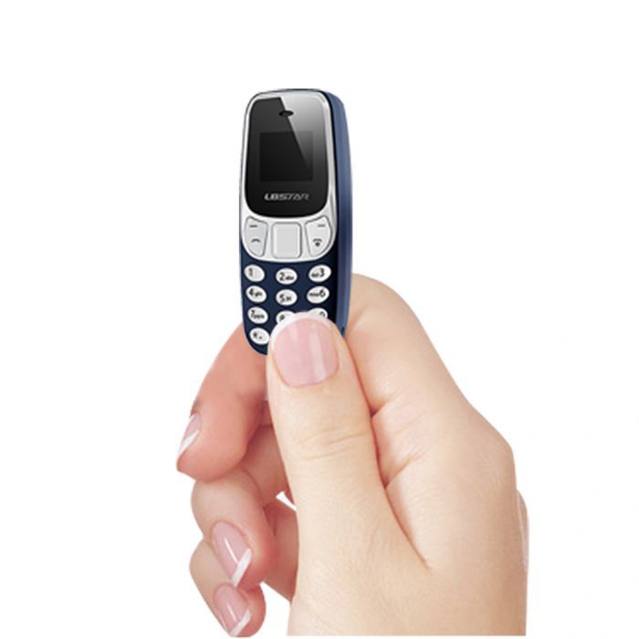 Mini telefon mobil Dual SIM OLED 7 cm 30 grame 350mAh - Electronice si Gadgeturi