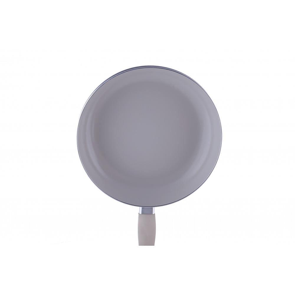 Tigaie ceramica Ertone MN-822 22 cm capac sticla inclus