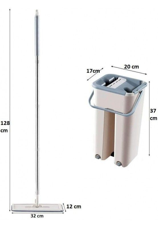 Mop cu galeata si 2 rezerve incluse - Articole Casa