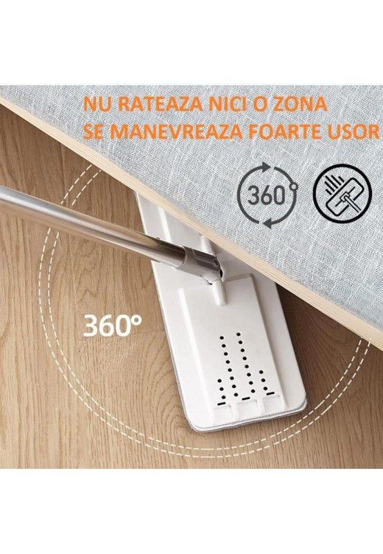 Mop cu galeata si 2 rezerve incluse - Articole Casa