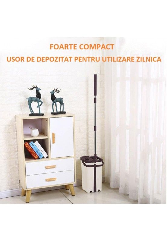 Mop cu galeata si 2 rezerve incluse - Articole Casa