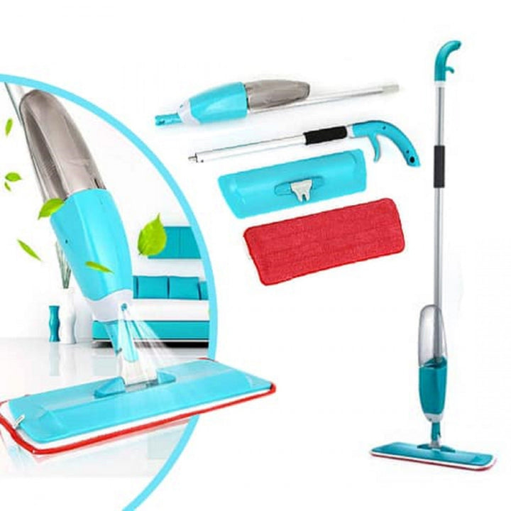 Mop cu rezervor incorporat 600 ml cu laveta absorbanta din microfibra - Articole Casa