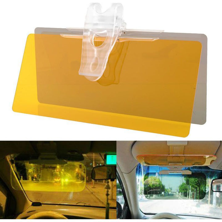 Parasolar auto Visor HD cu dubla functie zi-noapte - Articole Auto si Moto