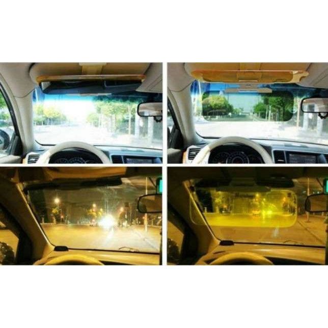Parasolar auto Visor HD cu dubla functie zi-noapte - Articole Auto si Moto