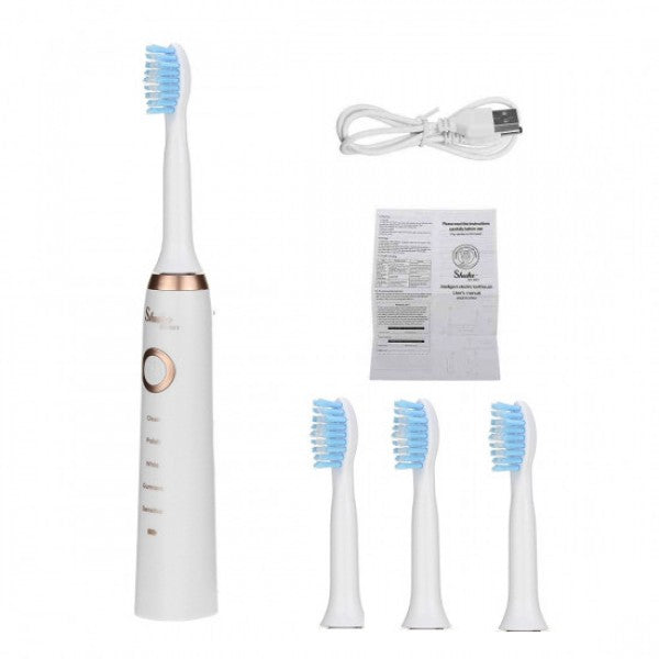 Periuta electrica de dinti Shuke SK 601 3 capete de schimb Sanatate si ingrijire