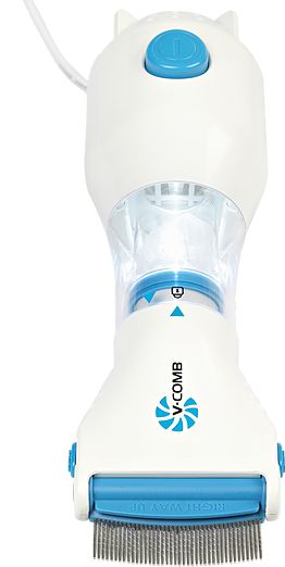 Pieptene aspirator impotriva paduchilor si parazitilor V-Comb - Sanatate si ingrijire