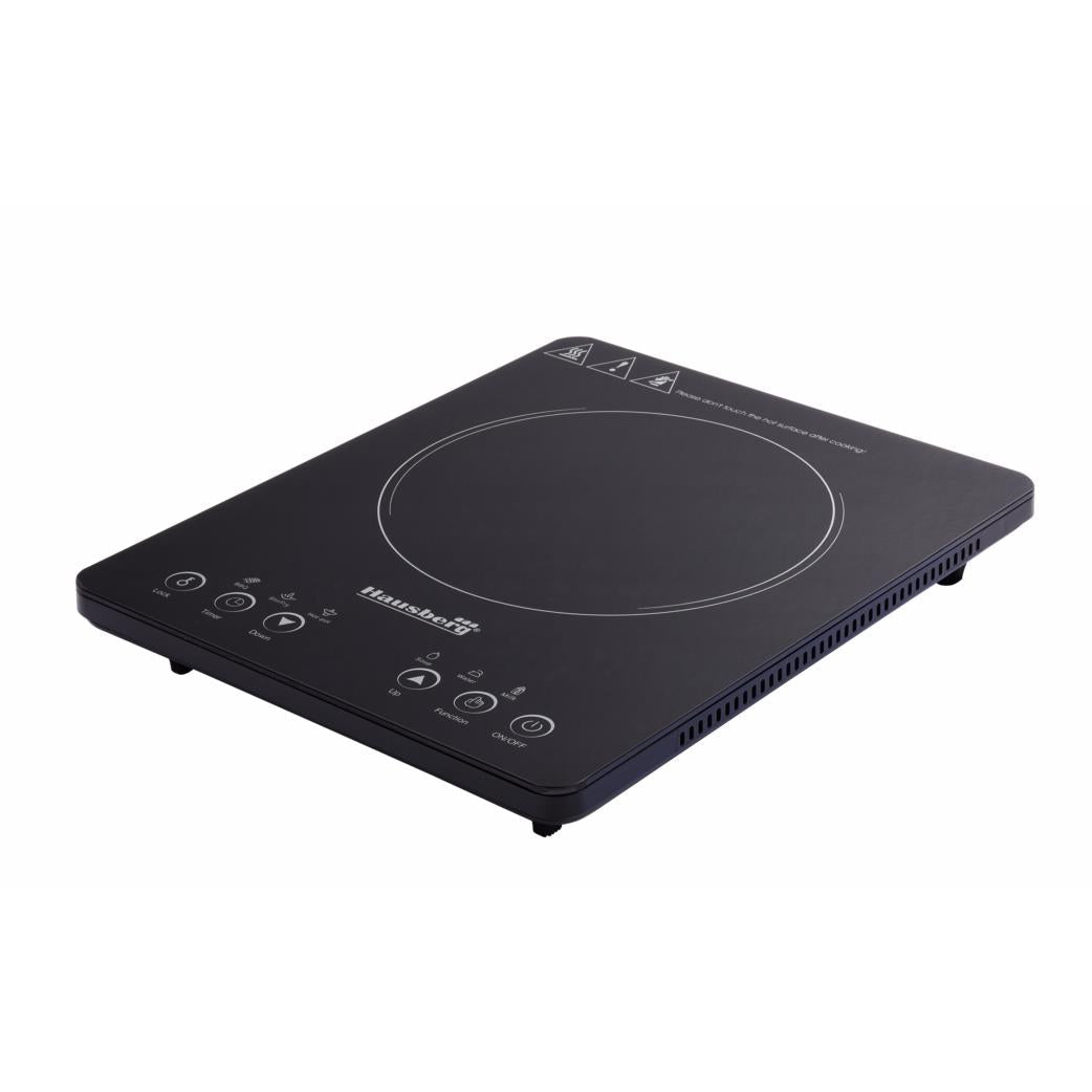 Plita cu inductie Hausberg HB-1525NG 2000W Touch control o zona de gatit Negru