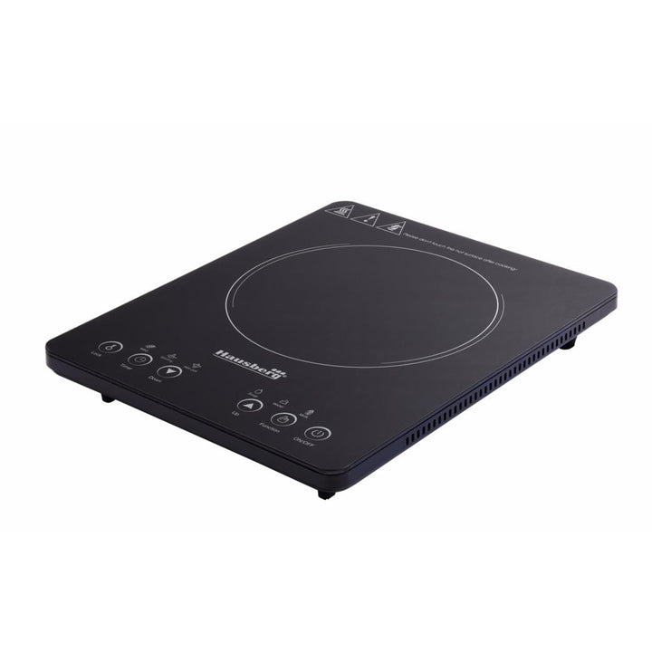 Plita cu inductie Hausberg HB-1525NG 2000W Touch control o zona de gatit Negru